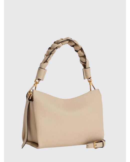 Coccinelle Natural Boheme Mini Leather Bag