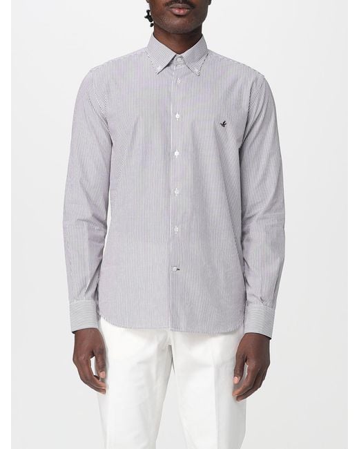 Brooksfield Gray Shirt for men