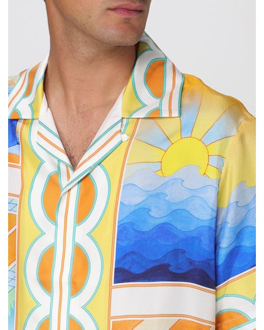 Camisa Hombre Casablanca de hombre de color White