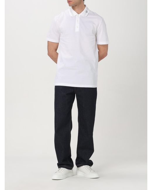 Polo Homme Versace pour homme en coloris White