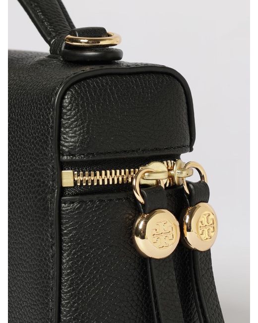 Tory Burch Black Romy Slim Grained Leather Bag