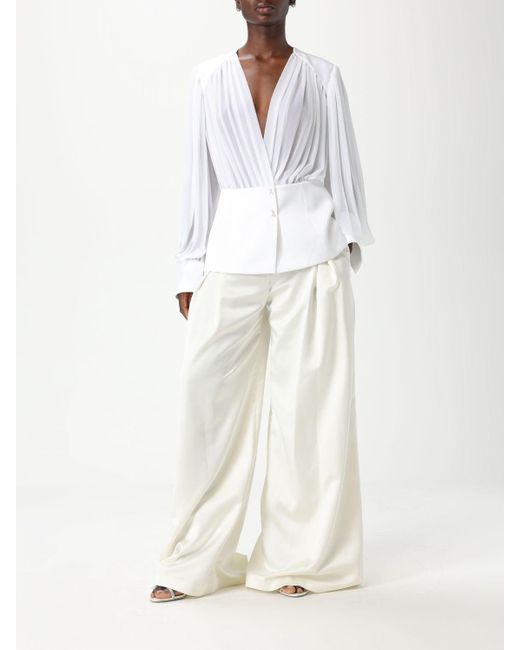 Genny White Trousers
