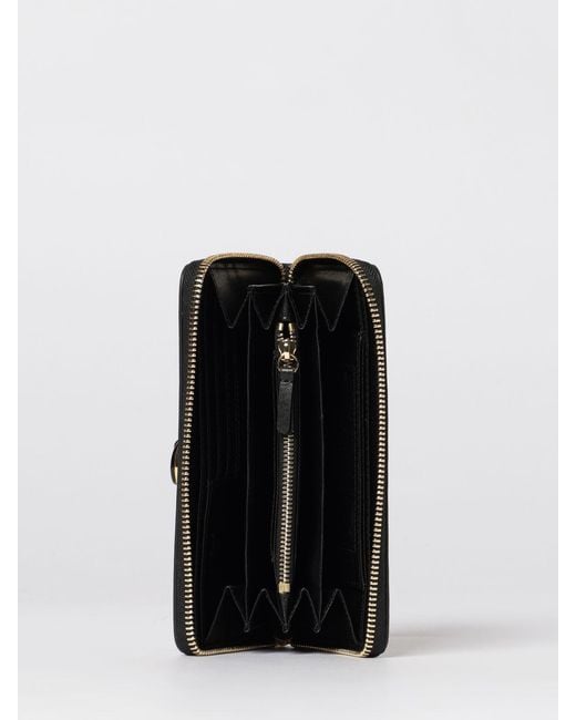 Coccinelle Black C-Me Large Leather Wallet
