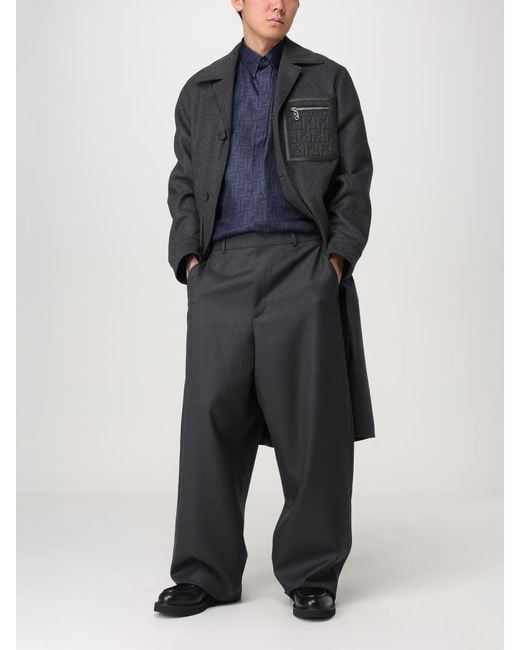 Fendi Black Coat for men