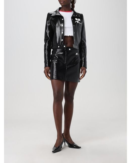 Courreges Black Jacket Courrèges