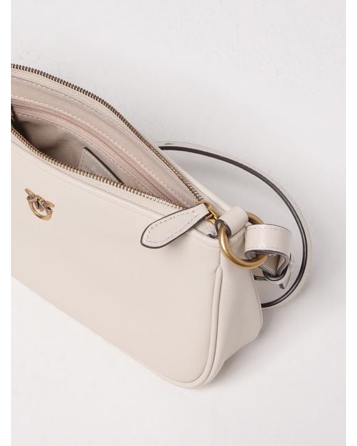 Pinko Natural Mini Half Moon Bag