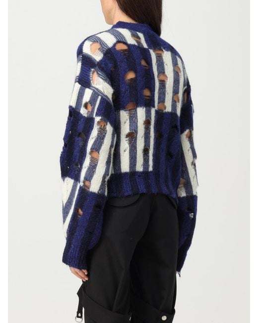 Off-White c/o Virgil Abloh Blue Sweater