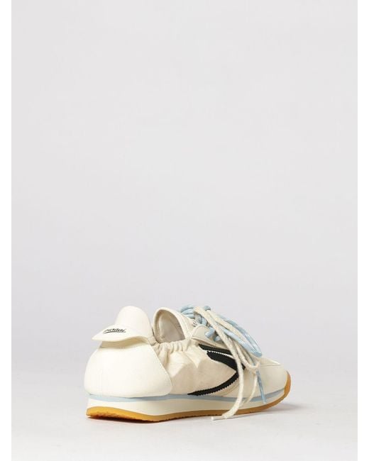 PURAAI Natural Panther Vegan Leather And Nylon Sneakers for men