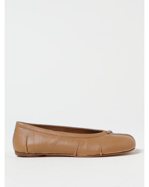 Maison Margiela White Tabi Nappa Ballerina Flats