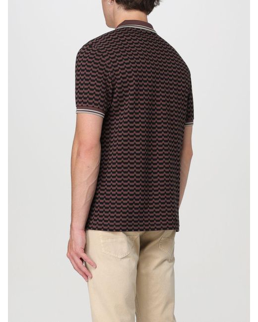 Fred Perry Brown Polo Shirt for men