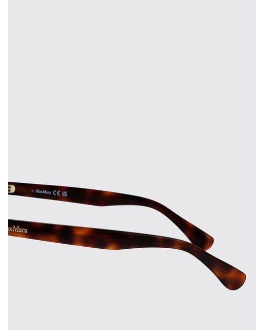 Max Mara Brown Acetate Sunglasses