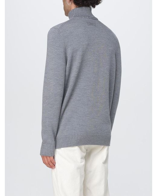 Drumohr Gray Jumper for men