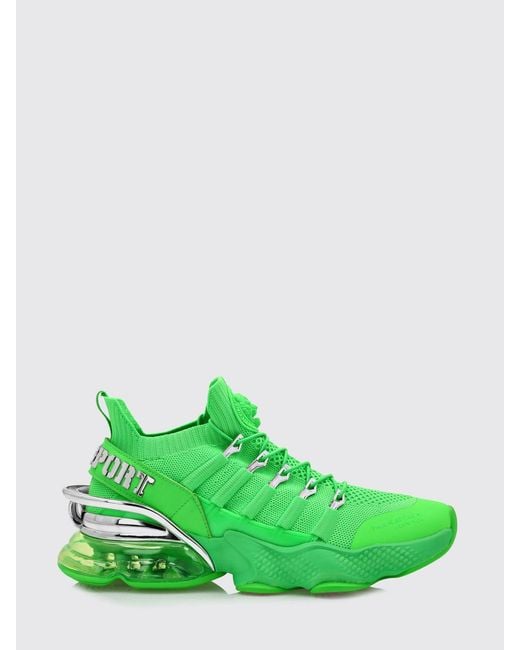 Philipp Plein Green Sneakers for men