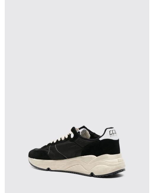 Golden Goose Deluxe Brand Black Running Sole Low-Top Sneakers for men