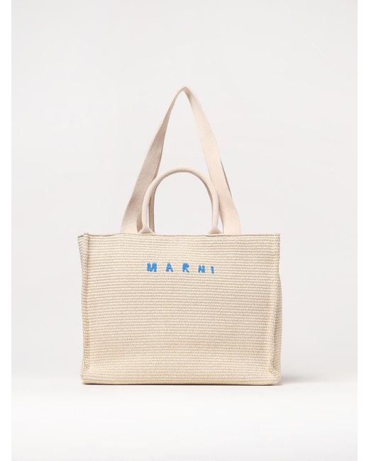 Borsa di Marni in Natural