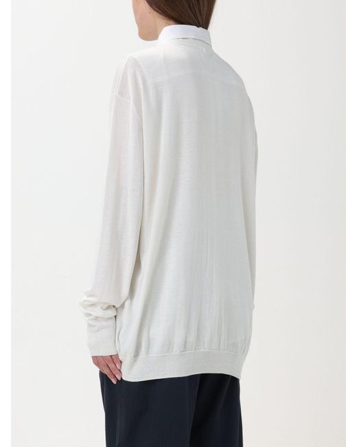 Aspesi White Cardigan