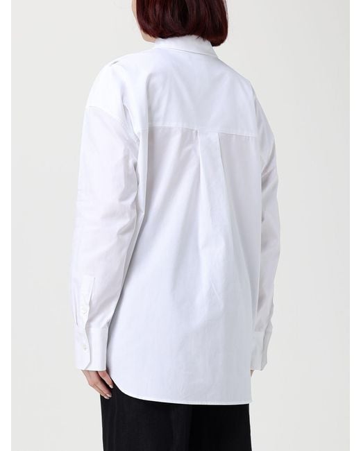 Max Mara White Classic Poplin Shirt