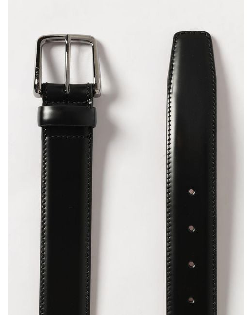 Tod's Black Leather Belt for men