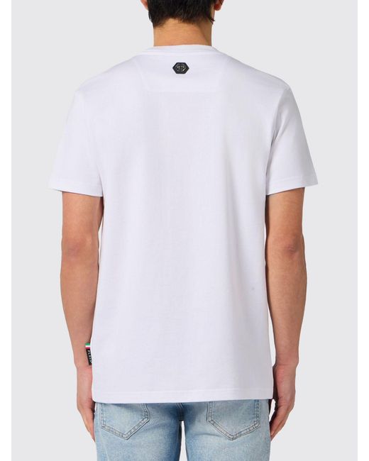 Philipp Plein White T-Shirt for men