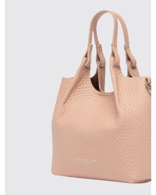 Gianni Chiarini Natural Dua Hammered Leather Bag