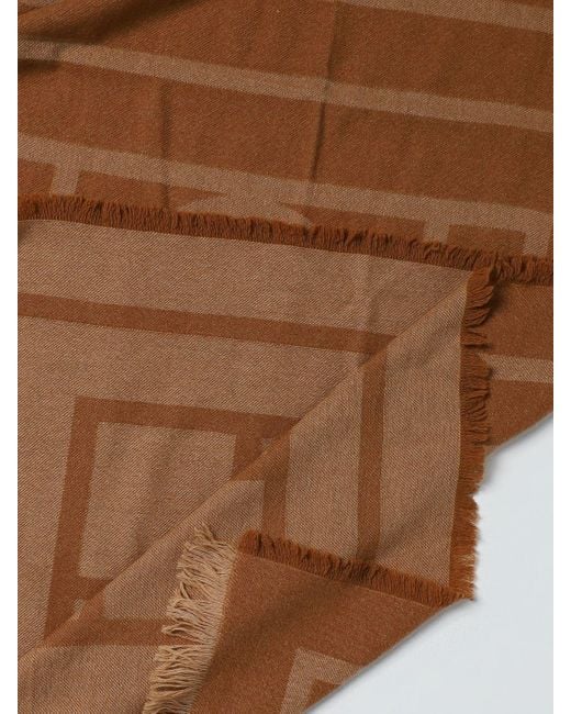 Sciarpa in lana e cashmere di Totême  in Brown