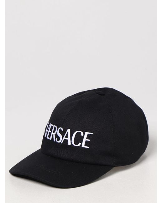 Versace Hat in Black 1 (Black) for Men Lyst