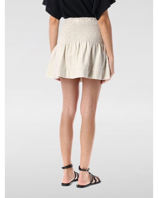Falda Mujer Isabel Marant de color Natural