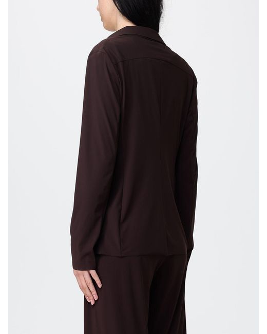 Maliparmi Black Single Breasted Jersey Blazer