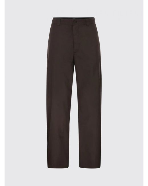 A.P.C. Black Dan Organic Cotton Chino Trousers for men
