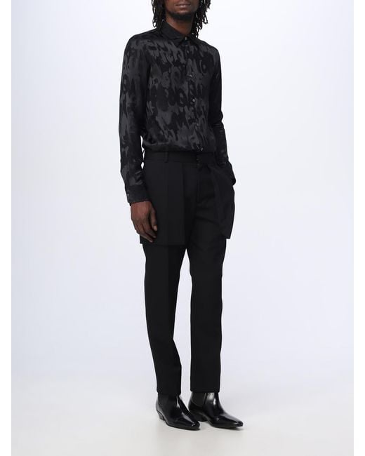 McQueen Black Trousers for men