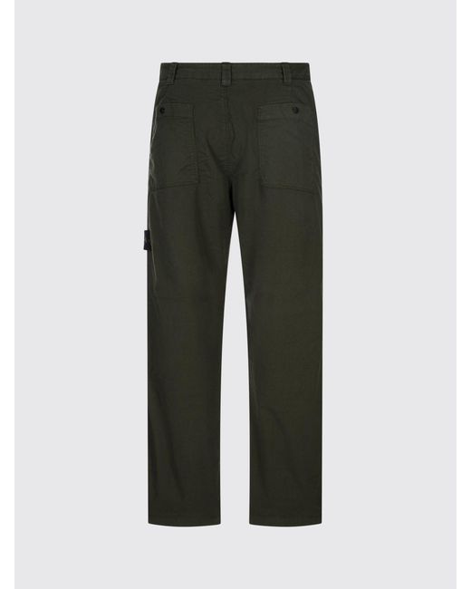 Pantalón Hombre Stone Island de hombre de color Green