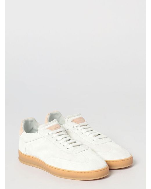 Soldini 80 White Akira Suede Sneakers