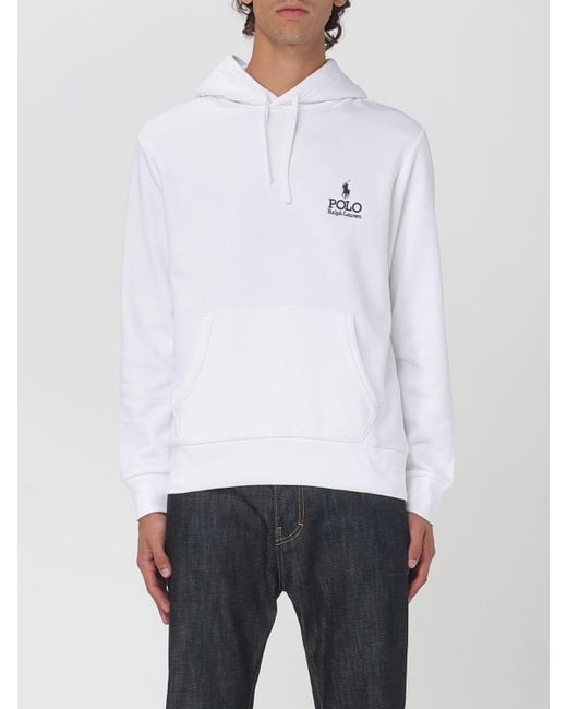 Sweatshirt Homme Polo Ralph Lauren pour homme en coloris White