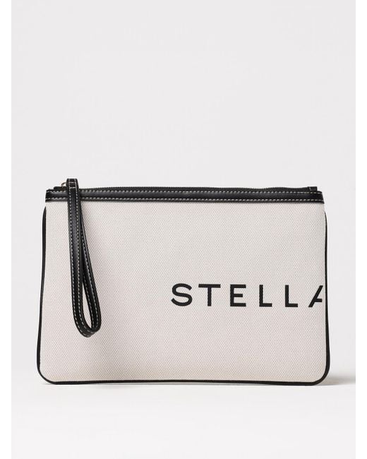 Clutch di Stella McCartney in Natural