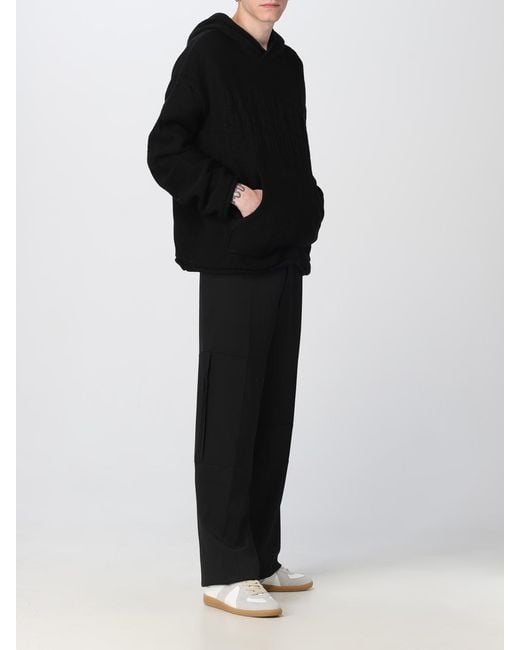 MM6 by Maison Margiela Black Sweatshirt for men