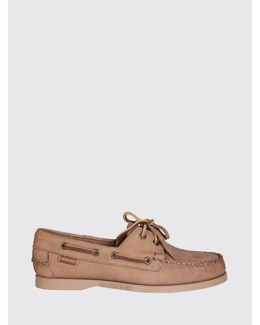 Sebago Brown Portland Nubuck Loafers