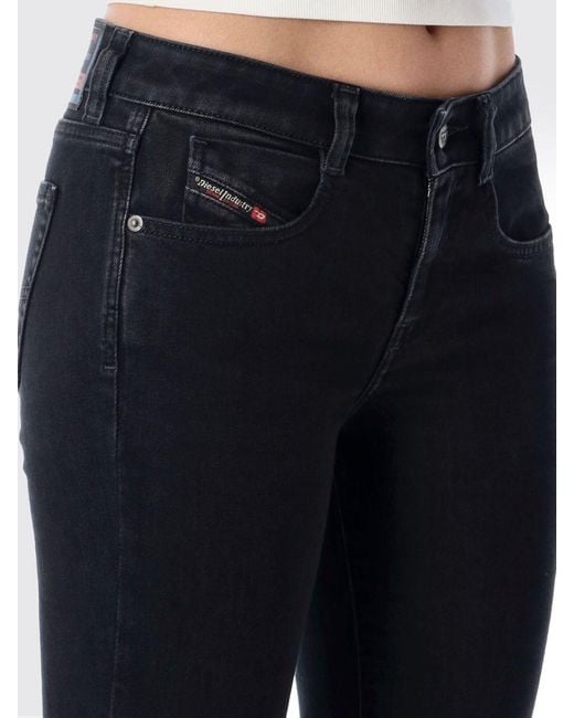 DIESEL Blue D-Bleess Flared Jeans