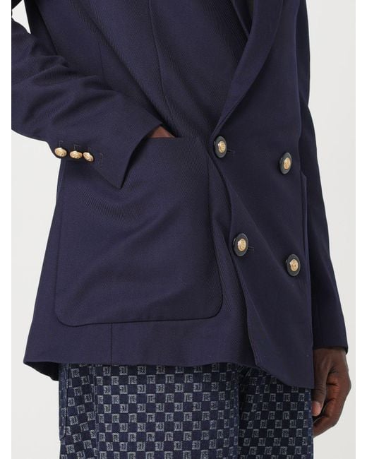 Balmain Blue Blazer for men