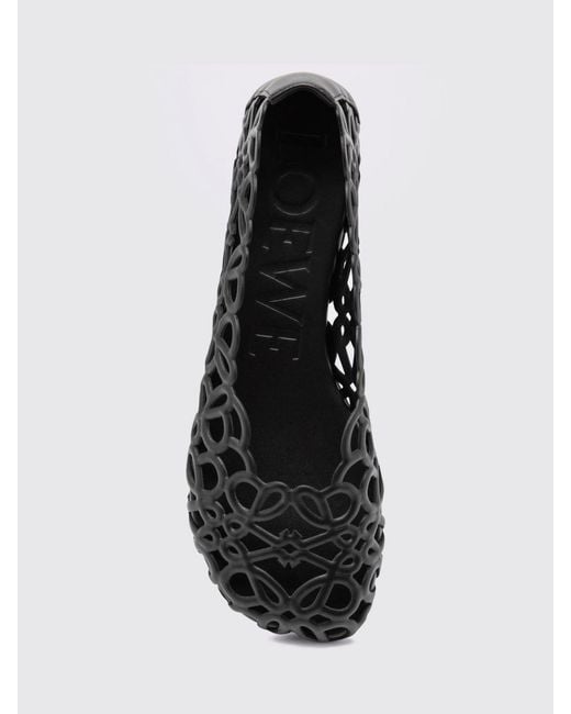 Loewe White Ballet Flat
