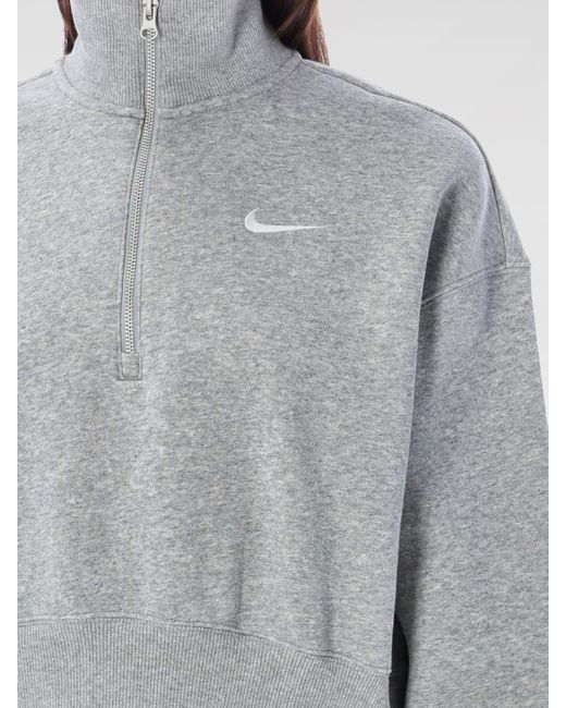 Nike Gray Sweatshirt Damen