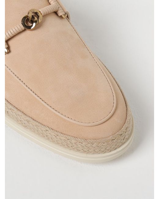 Tod's Natural Mokassins Damen