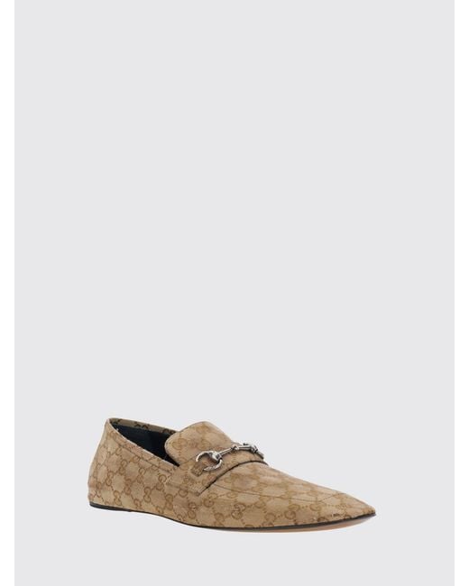 Gucci White Loafers Sand for men