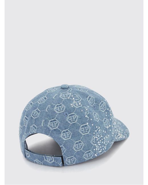 Philipp Plein Blue Hat for men