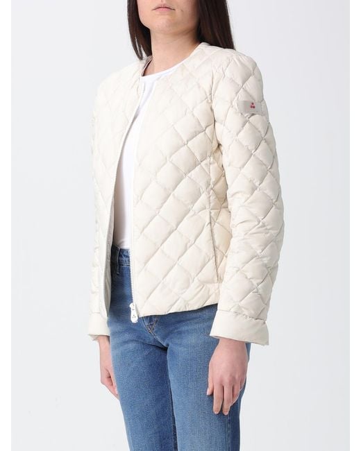 Peuterey White Arran Hl 01 Polyester Down Jacket
