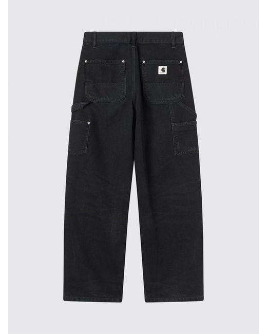 Carhartt Black Brandon Wide-Leg Denim Jeans