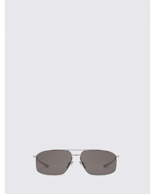 Balenciaga White Metal Sunglasses