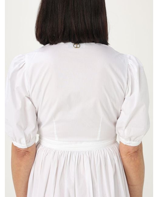 Twinset White Dress