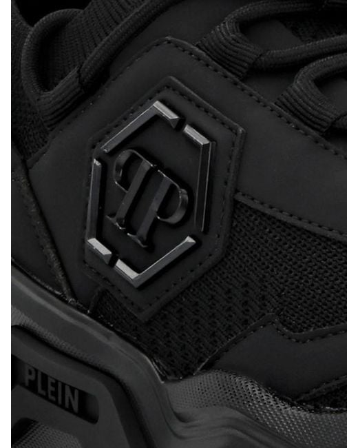 Philipp Plein Black Low-Top Sneakers for men