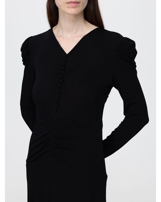 Isabel Marant Black Havena Viscose Dress