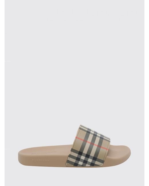 Burberry White Shoes for men